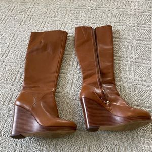 Nine West wedge boots